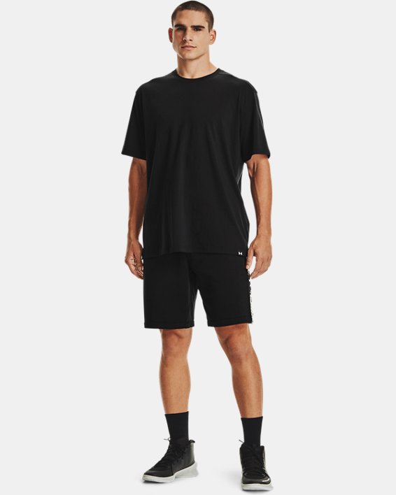 Men's UA Perimeter Fleece Shorts, Black, pdpMainDesktop image number 2